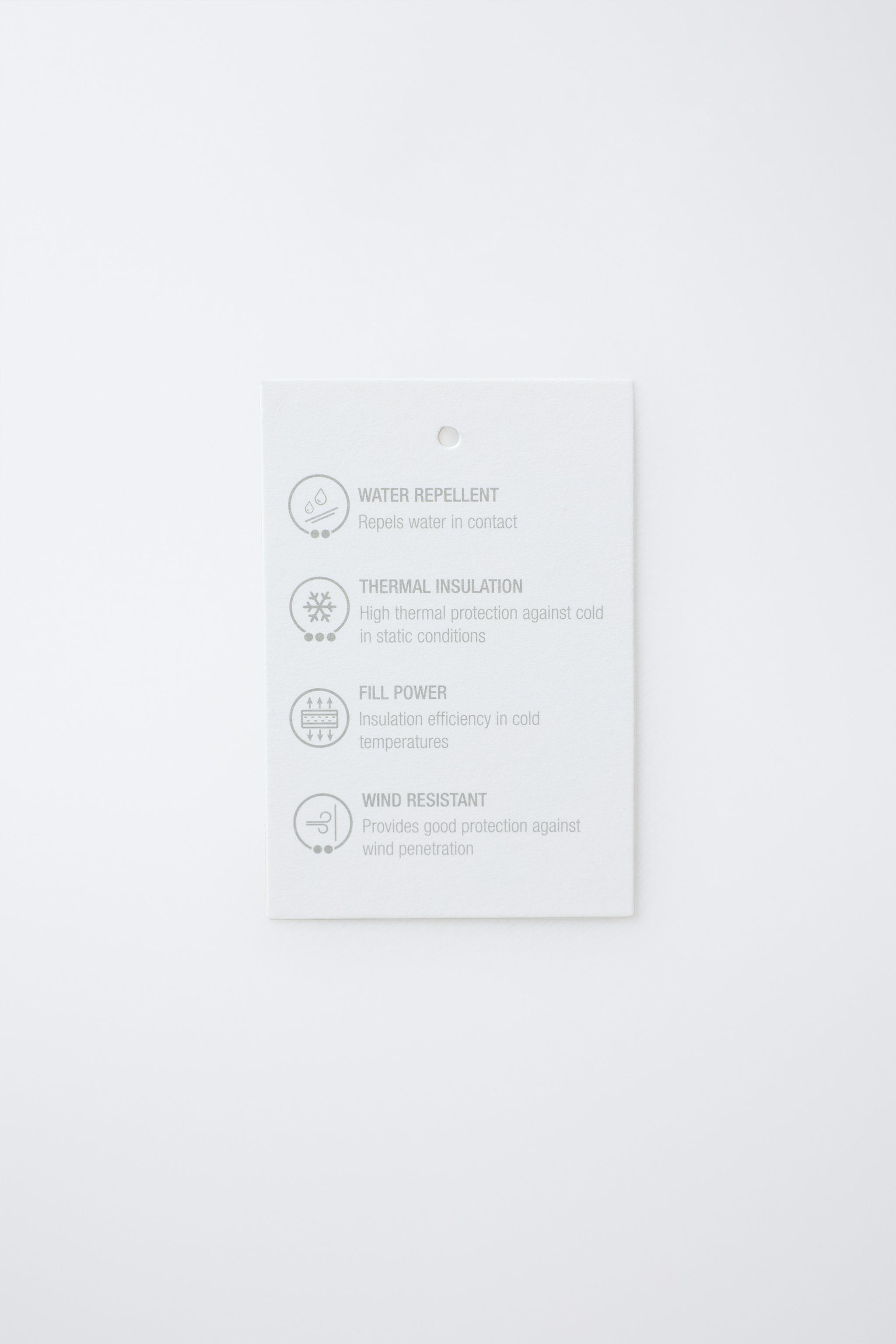 WATER REPELLENT DOWN PUFFER COAT WITH REMOVABLE FAUX FUR HOODIE